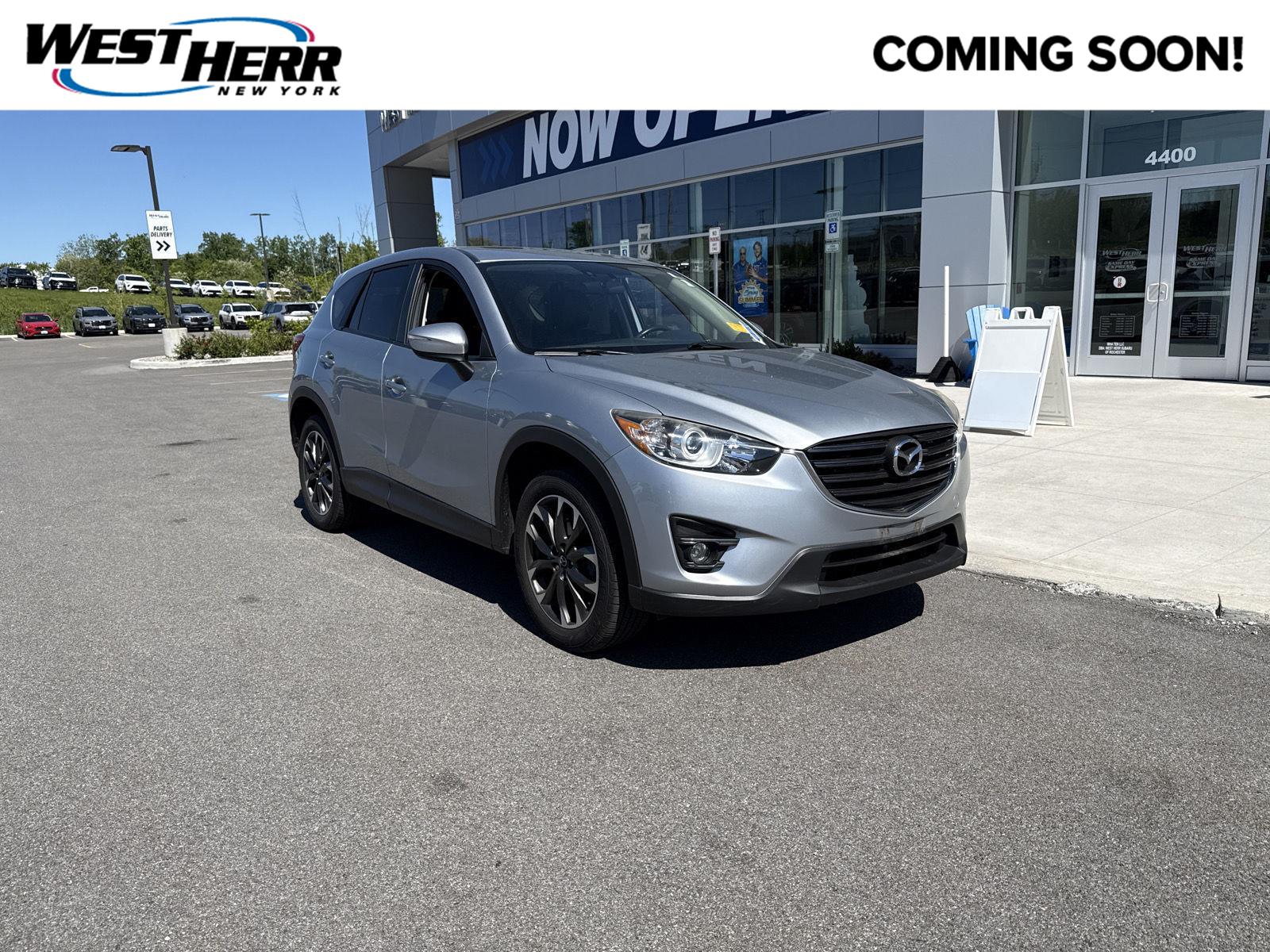 Sonic Silver Metallic 2016 Mazda CX-5 Grand Touring AWD SUV / Crossover All-Wheel Drive Automatic
