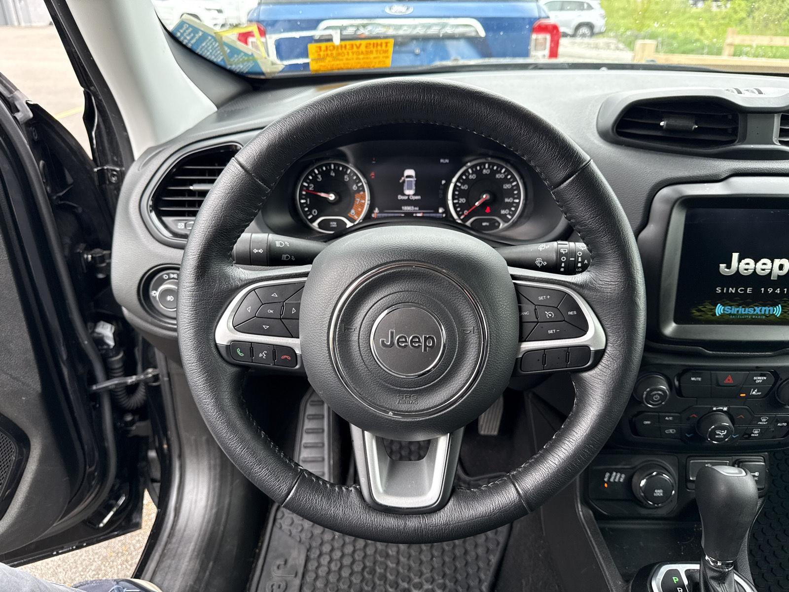 Used 2023 Black Clearcoat Jeep Altitude image 8