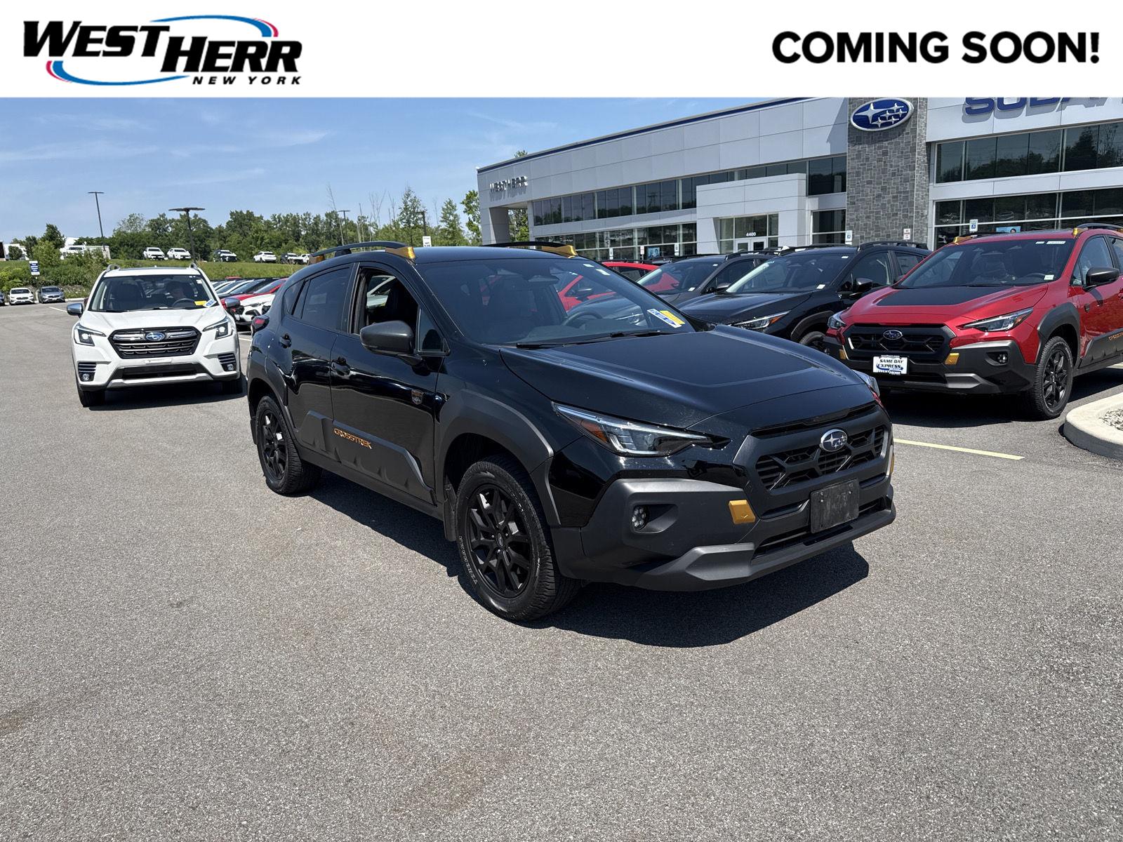 Crystal Black Silica 2024 Subaru Crosstrek SUV / Crossover All-Wheel Drive Continuously Variable Transmission