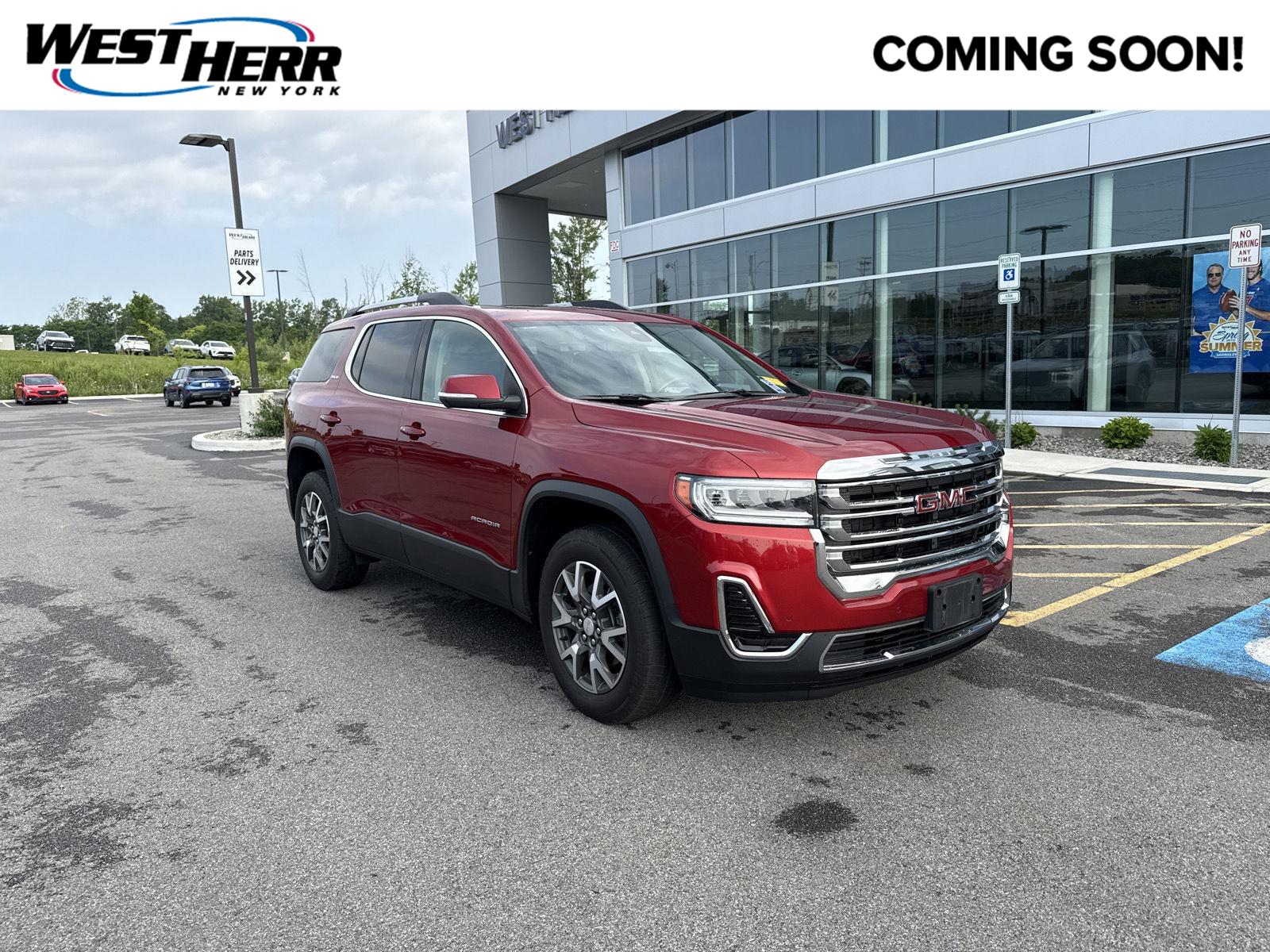 Cayenne Red Tintcoat 2021 GMC Acadia SUV / Crossover Four-Wheel Drive 9-Speed Automatic