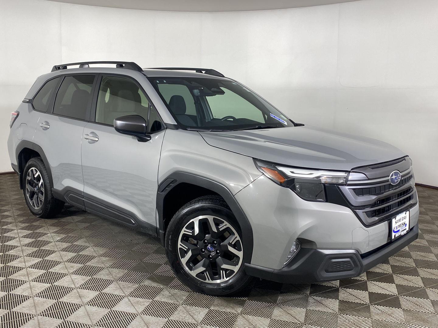 River Rock Pearl 2025 Subaru Forester SUV / Crossover All-Wheel Drive Continuously Variable Transmission