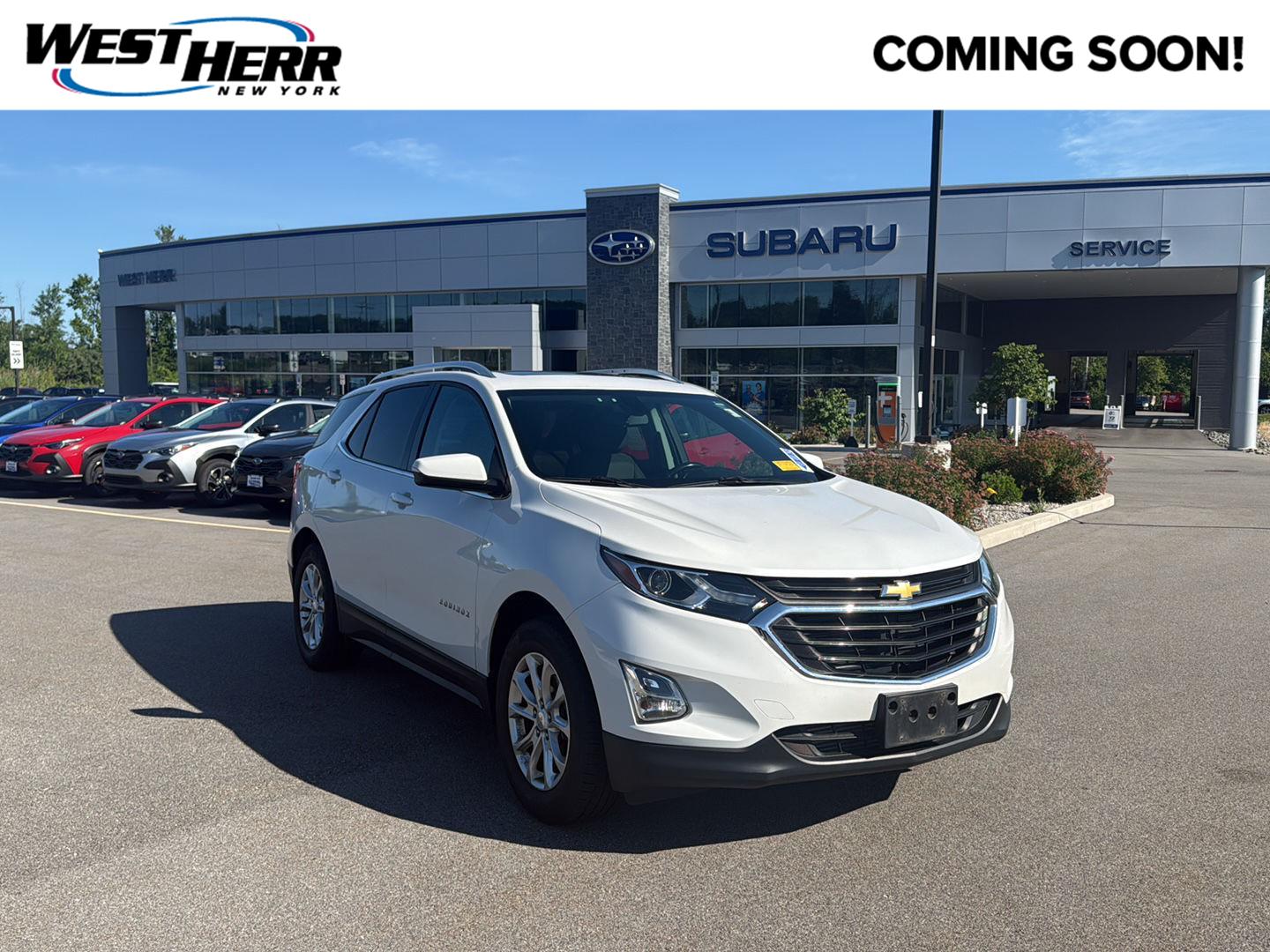 White (Iridescent Pearl Tricoat) 2019 Chevrolet Equinox SUV / Crossover Four-Wheel Drive 6-Speed Automatic