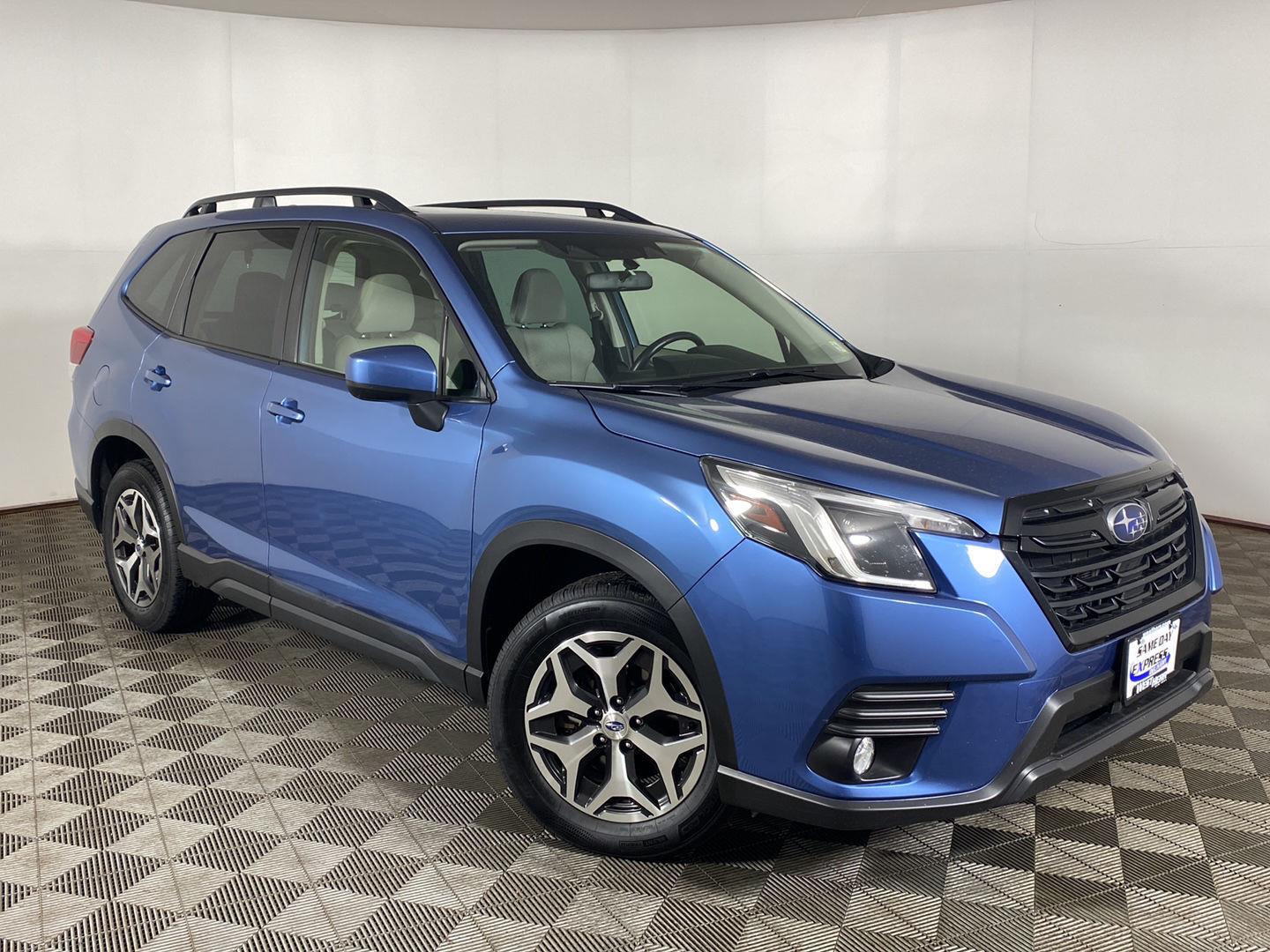 Horizon Blue Pearl 2022 Subaru Forester SUV / Crossover All-Wheel Drive Continuously Variable Transmission