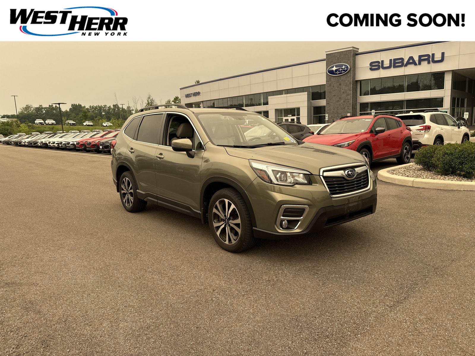 Jasper Green Metallic 2020 Subaru Forester SUV / Crossover All-Wheel Drive Continuously Variable Transmission