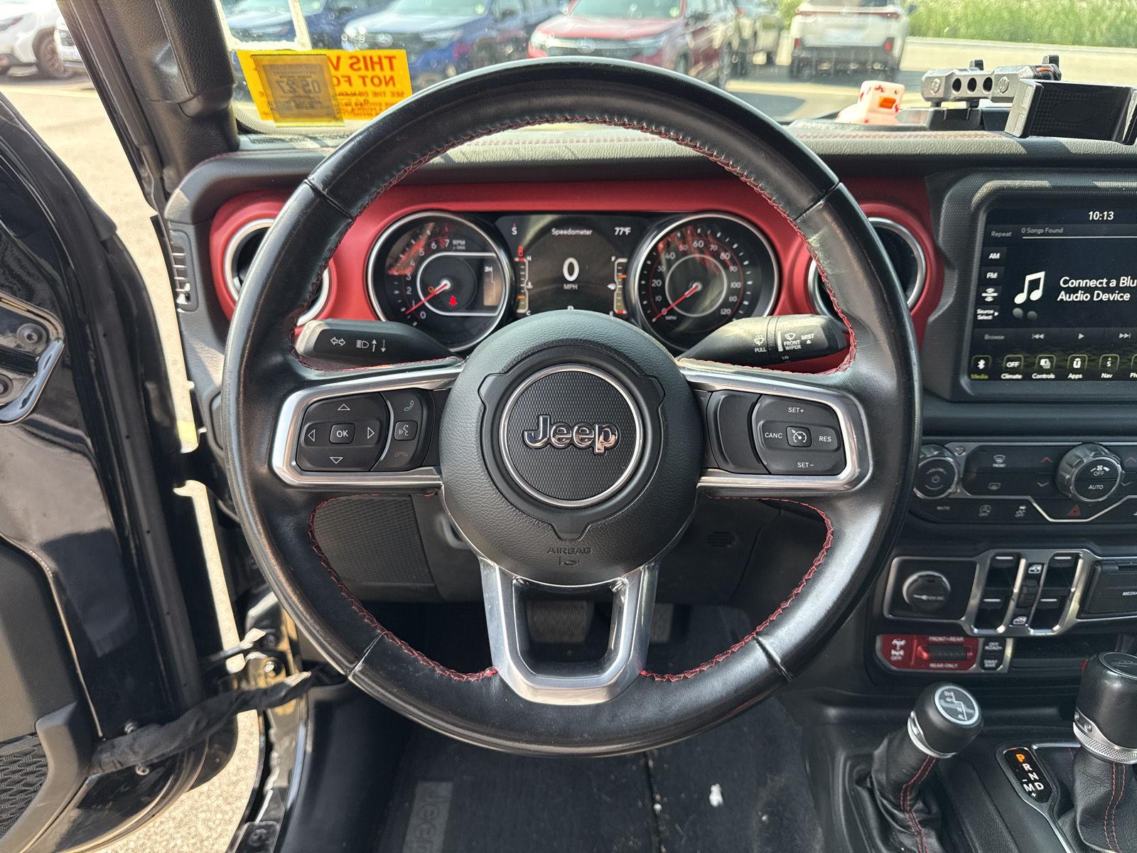 Used 2022 Black Clearcoat Jeep Rubicon image 11