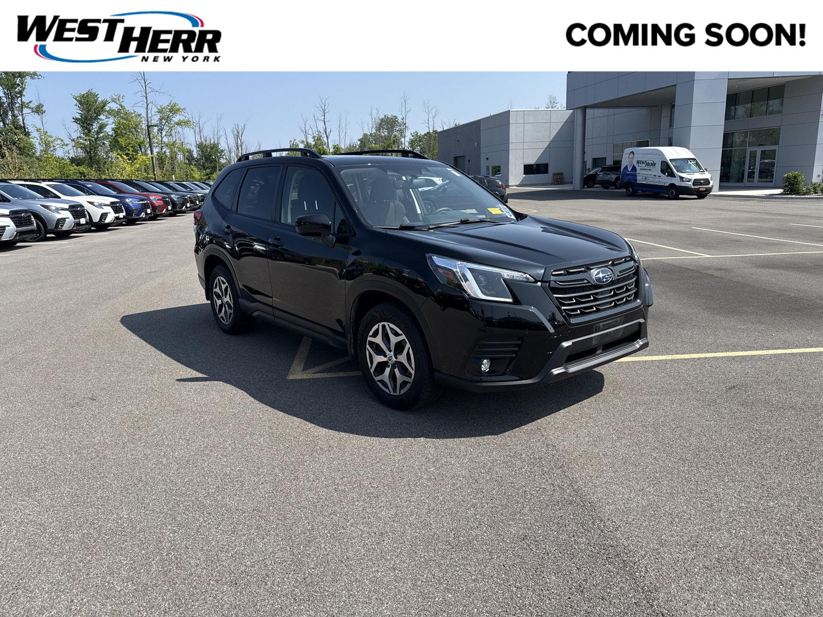 Crystal Black Silica 2024 Subaru Forester SUV / Crossover All-Wheel Drive Continuously Variable Transmission