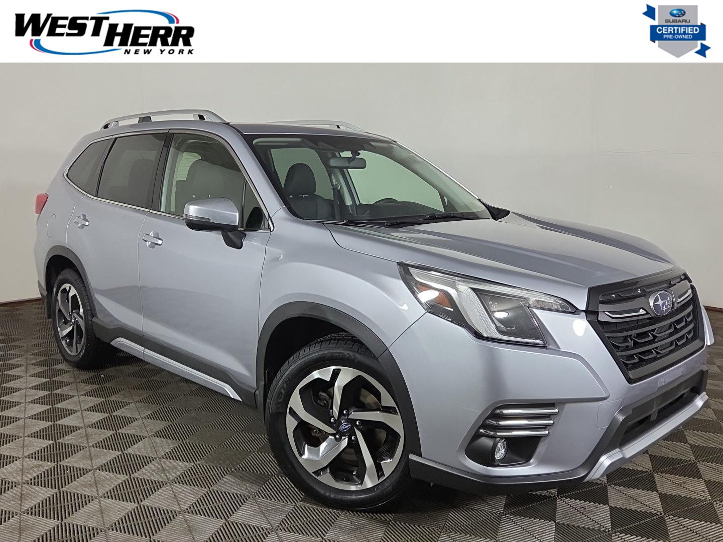 Ice Silver Metallic 2024 Subaru Forester SUV / Crossover All-Wheel Drive Continuously Variable Transmission