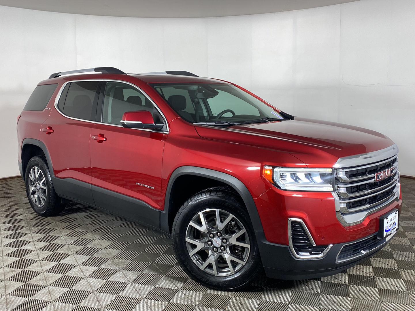 Cayenne Red Tintcoat 2021 GMC Acadia SUV / Crossover Four-Wheel Drive 9-Speed Automatic