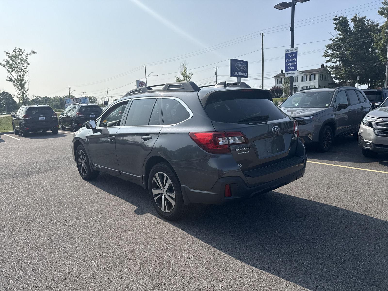 Used 2018 Magnetite Gray Metallic Subaru Limited image 5