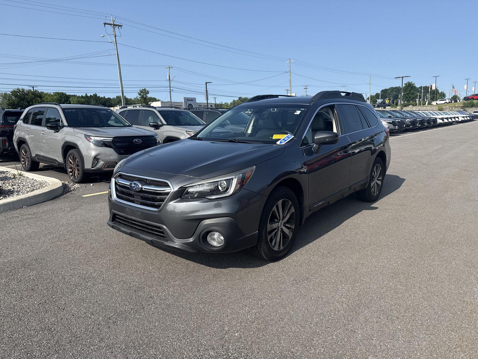 Used 2018 Magnetite Gray Metallic Subaru Limited image 6