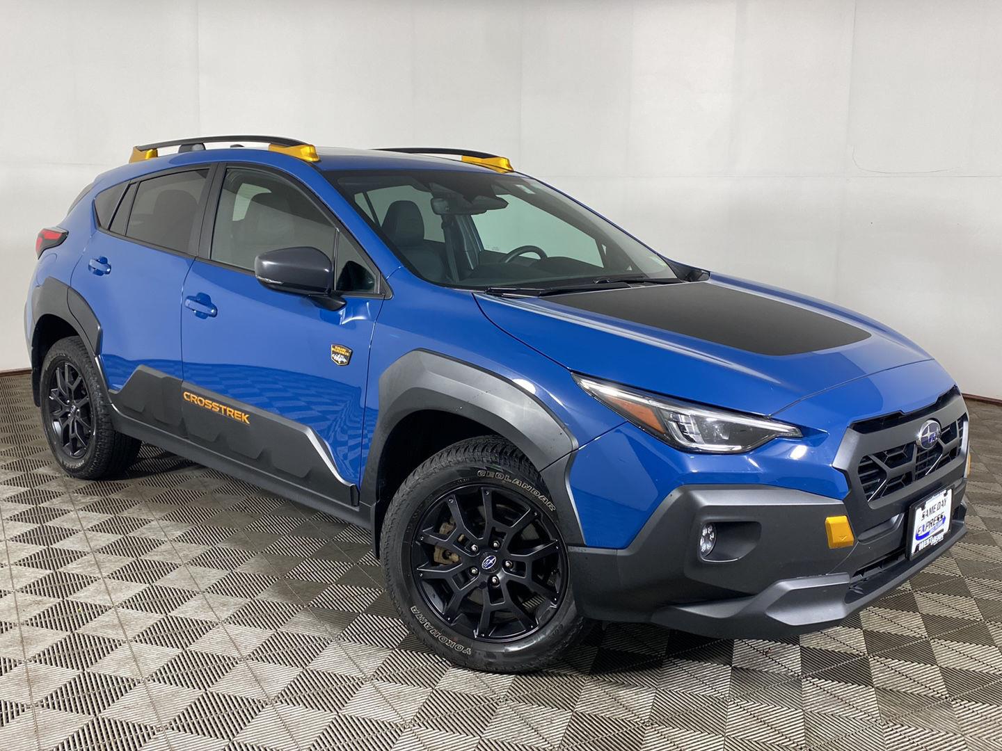 Geyser Blue Pearl 2024 Subaru Crosstrek SUV / Crossover All-Wheel Drive Continuously Variable Transmission