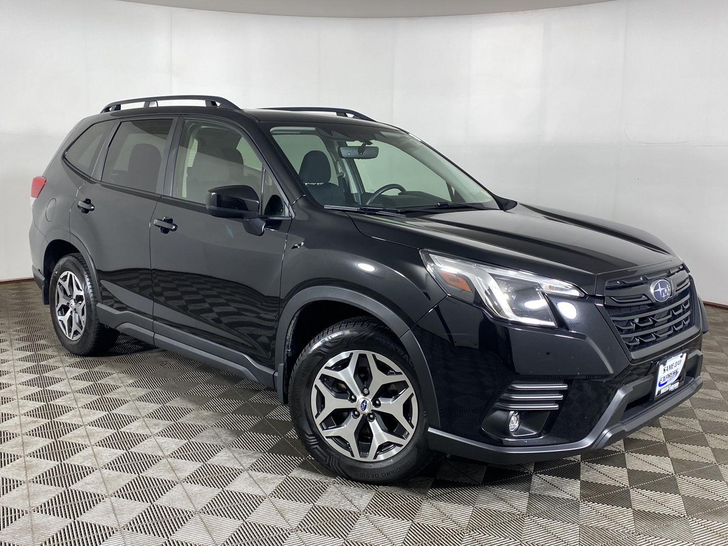 Crystal Black Silica 2024 Subaru Forester SUV / Crossover All-Wheel Drive Continuously Variable Transmission