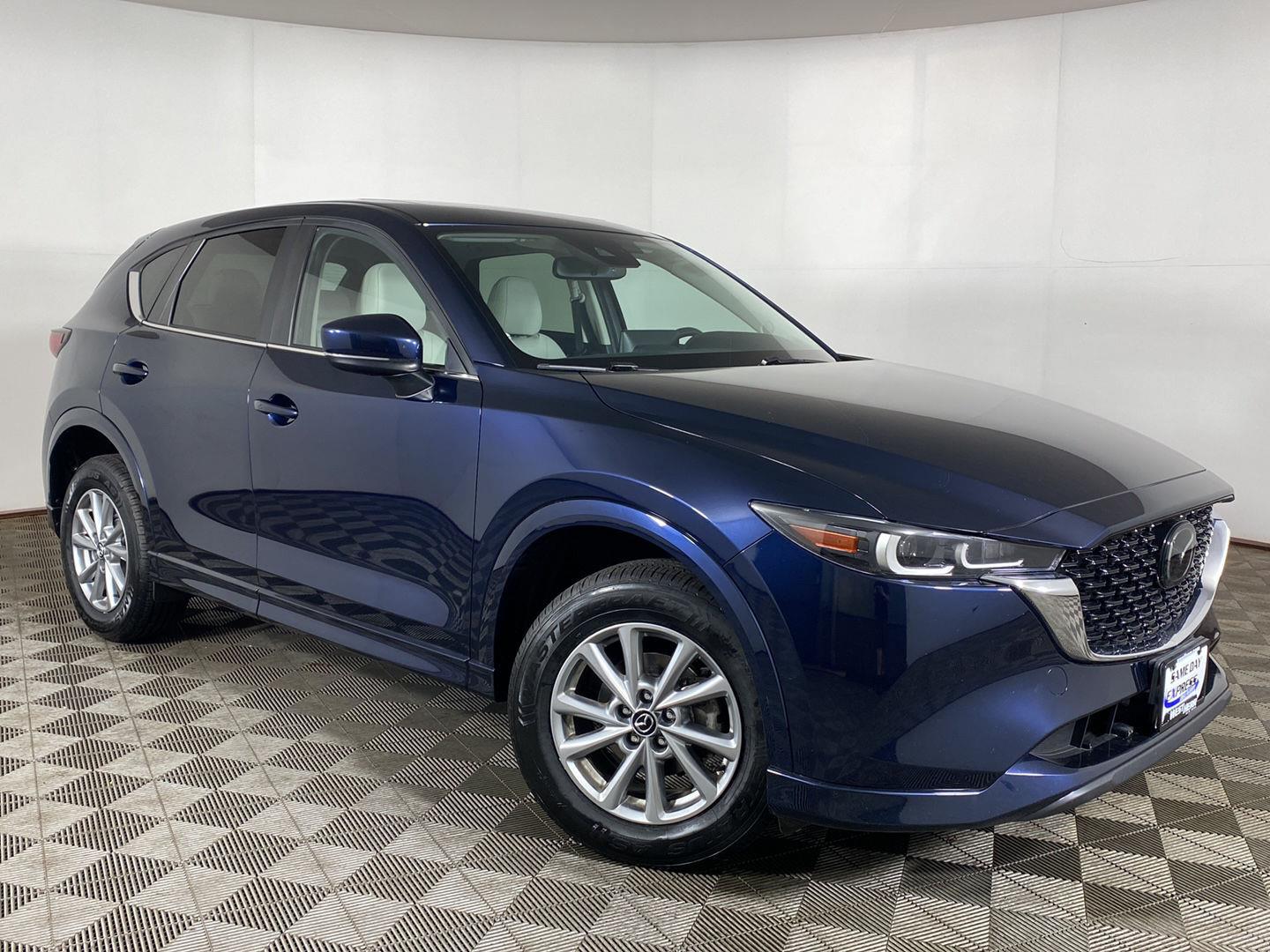 Deep Crystal Blue Mica 2024 Mazda CX-5 SUV / Crossover All-Wheel Drive Automatic