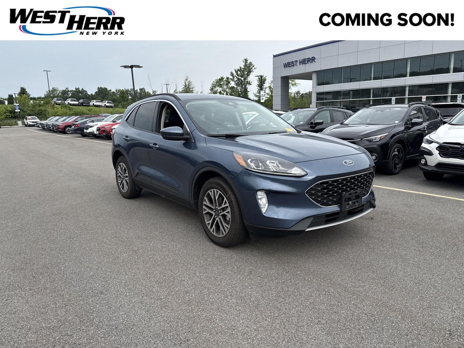 Blue 2020 Ford Escape SUV / Crossover All-Wheel Drive 8-Speed Automatic