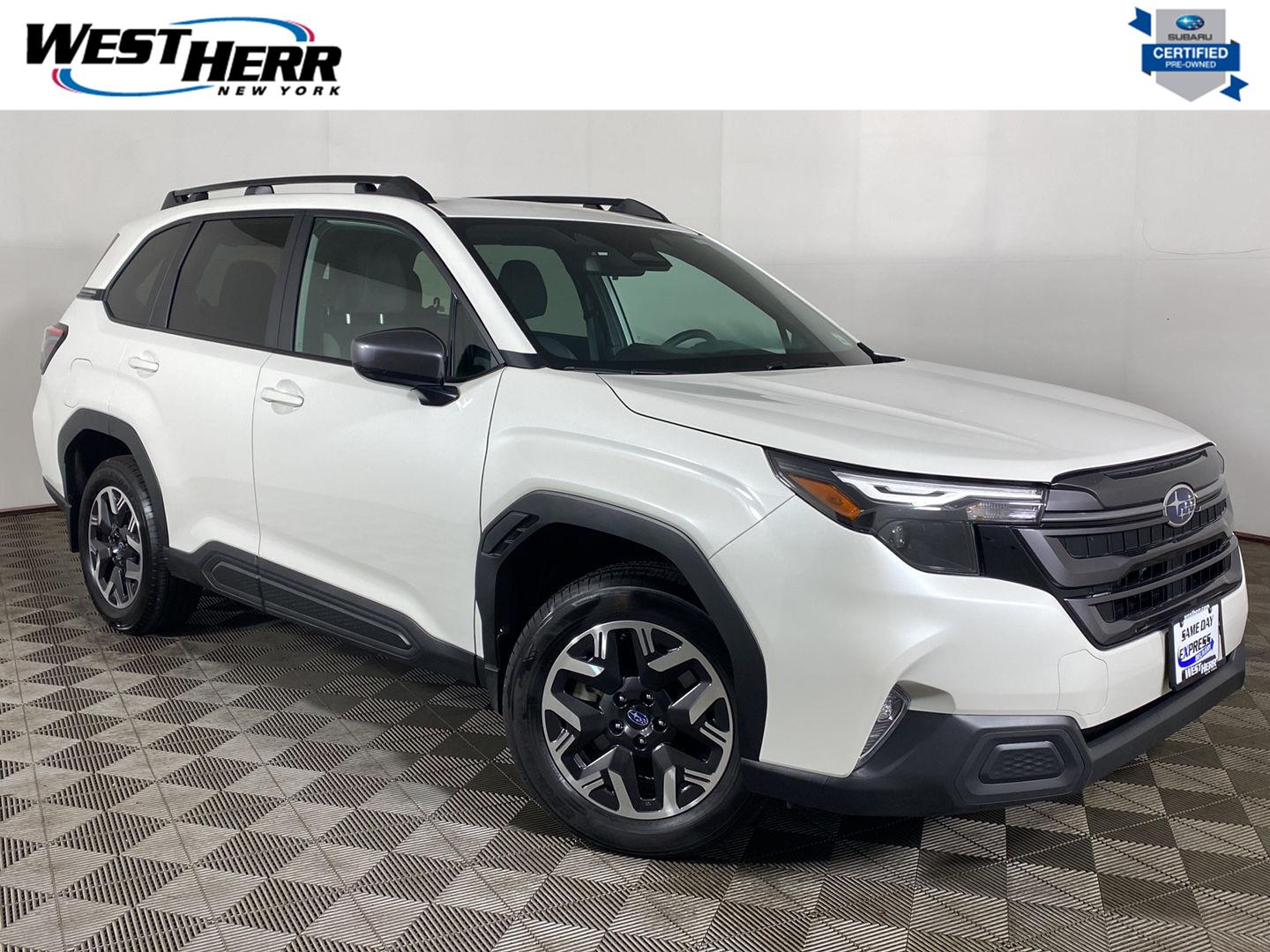 Crystal White Pearl 2026 Subaru Forester SUV / Crossover All-Wheel Drive Continuously Variable Transmission