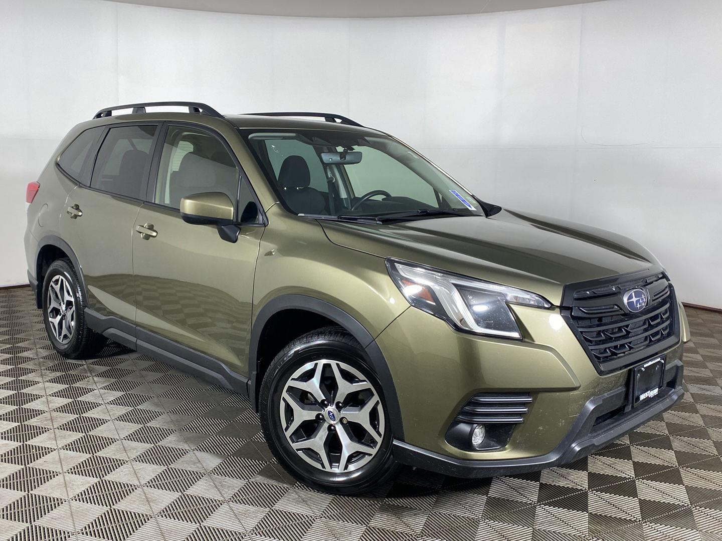 Autumn Green Metallic 2024 Subaru Forester SUV / Crossover All-Wheel Drive Continuously Variable Transmission