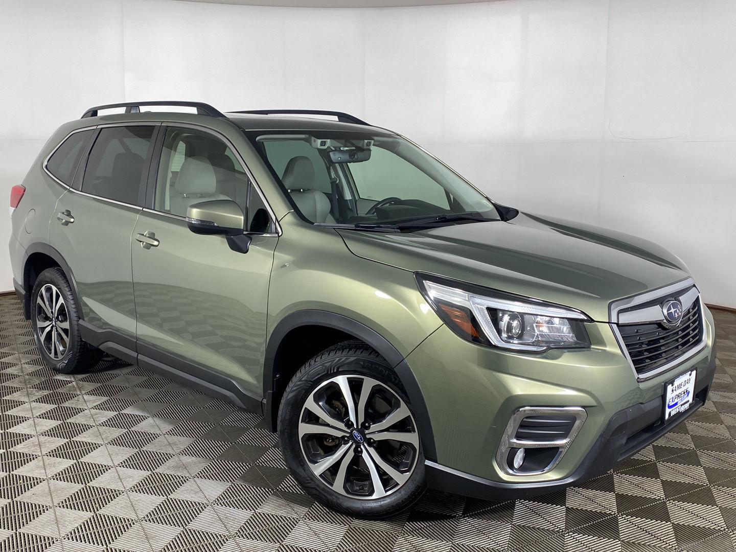 Jasper Green Metallic 2020 Subaru Forester SUV / Crossover All-Wheel Drive Continuously Variable Transmission