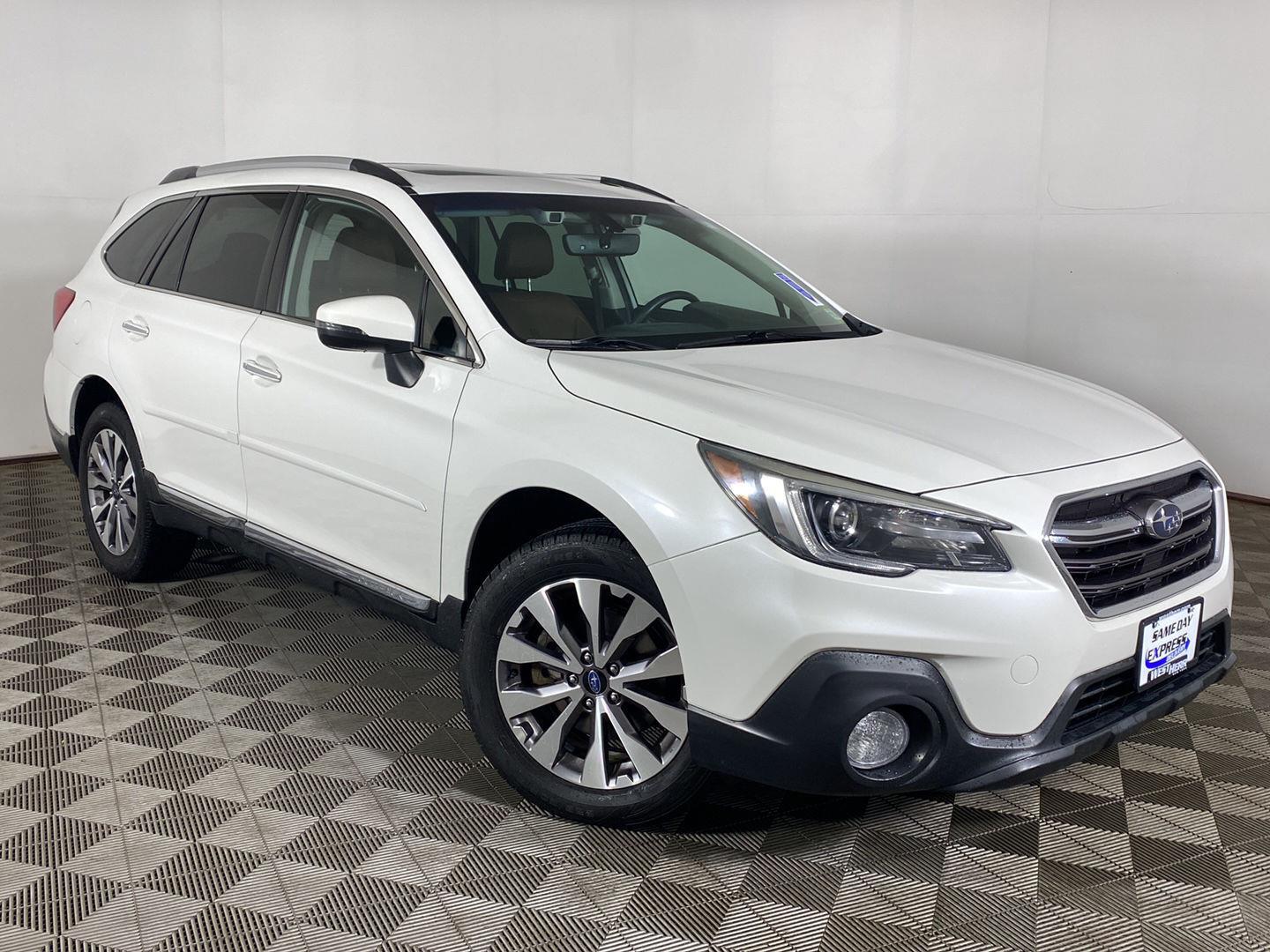 Crystal White Pearl 2019 Subaru Outback Wagon All-Wheel Drive Continuously Variable Transmission