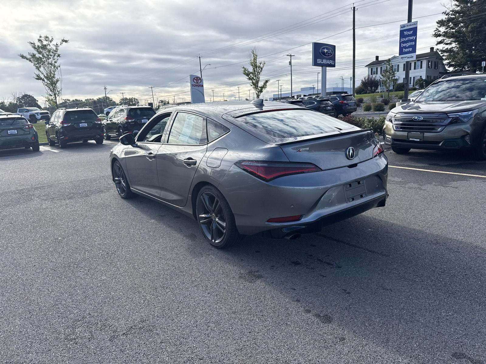 Used 2023 Liquid Carbon Metallic Acura w/A-Spec Technology Package image 5