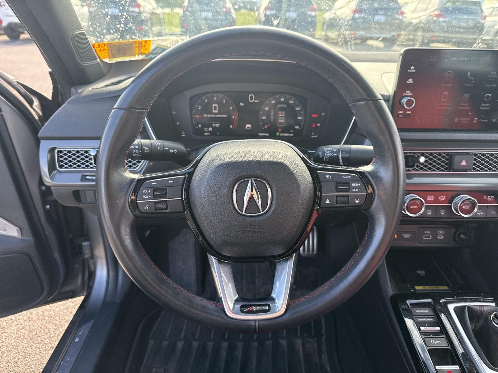 Used 2023 Liquid Carbon Metallic Acura w/A-Spec Technology Package image 10