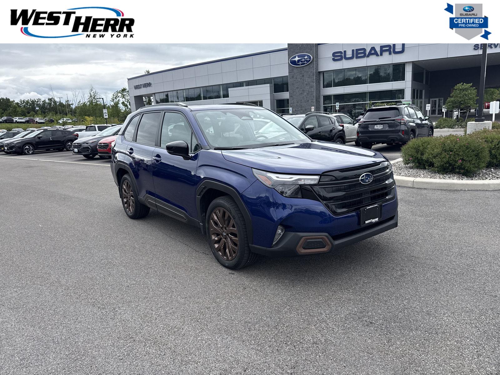 Sapphire Blue Pearl 2026 Subaru Forester SUV / Crossover All-Wheel Drive Continuously Variable Transmission