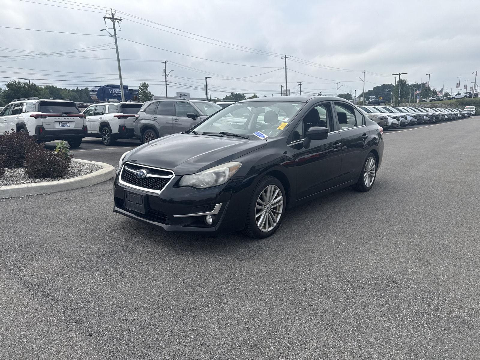 Used 2015 Crystal Black Silica Subaru Premium image 6