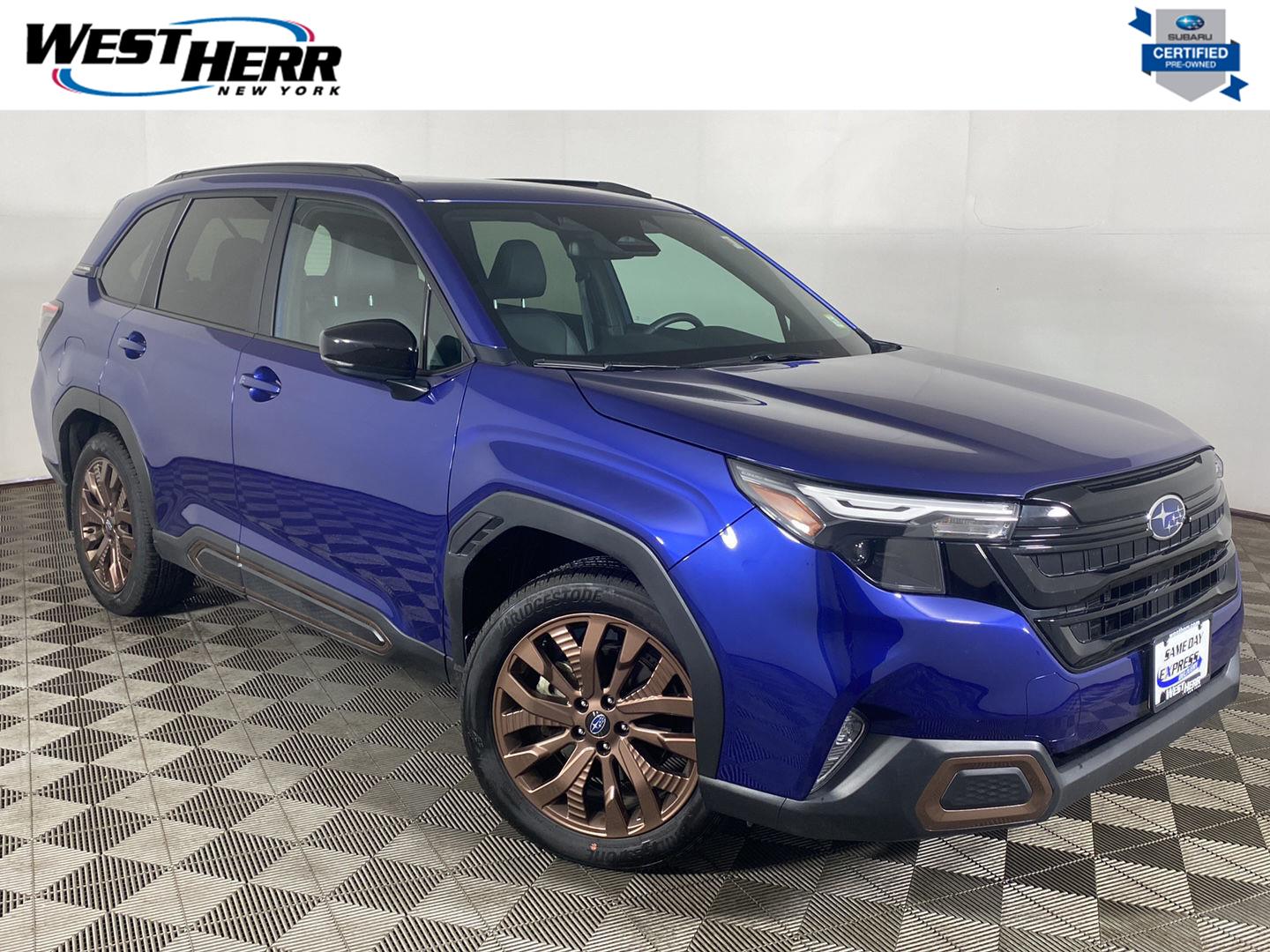 Sapphire Blue Pearl 2026 Subaru Forester SUV / Crossover All-Wheel Drive Continuously Variable Transmission