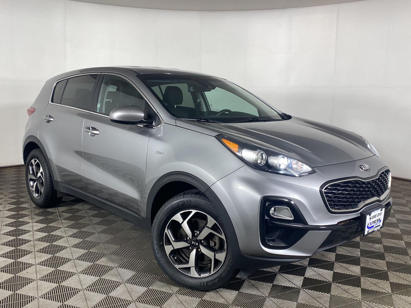 Steel Gray 2020 Kia Sportage SUV / Crossover All-Wheel Drive Automatic