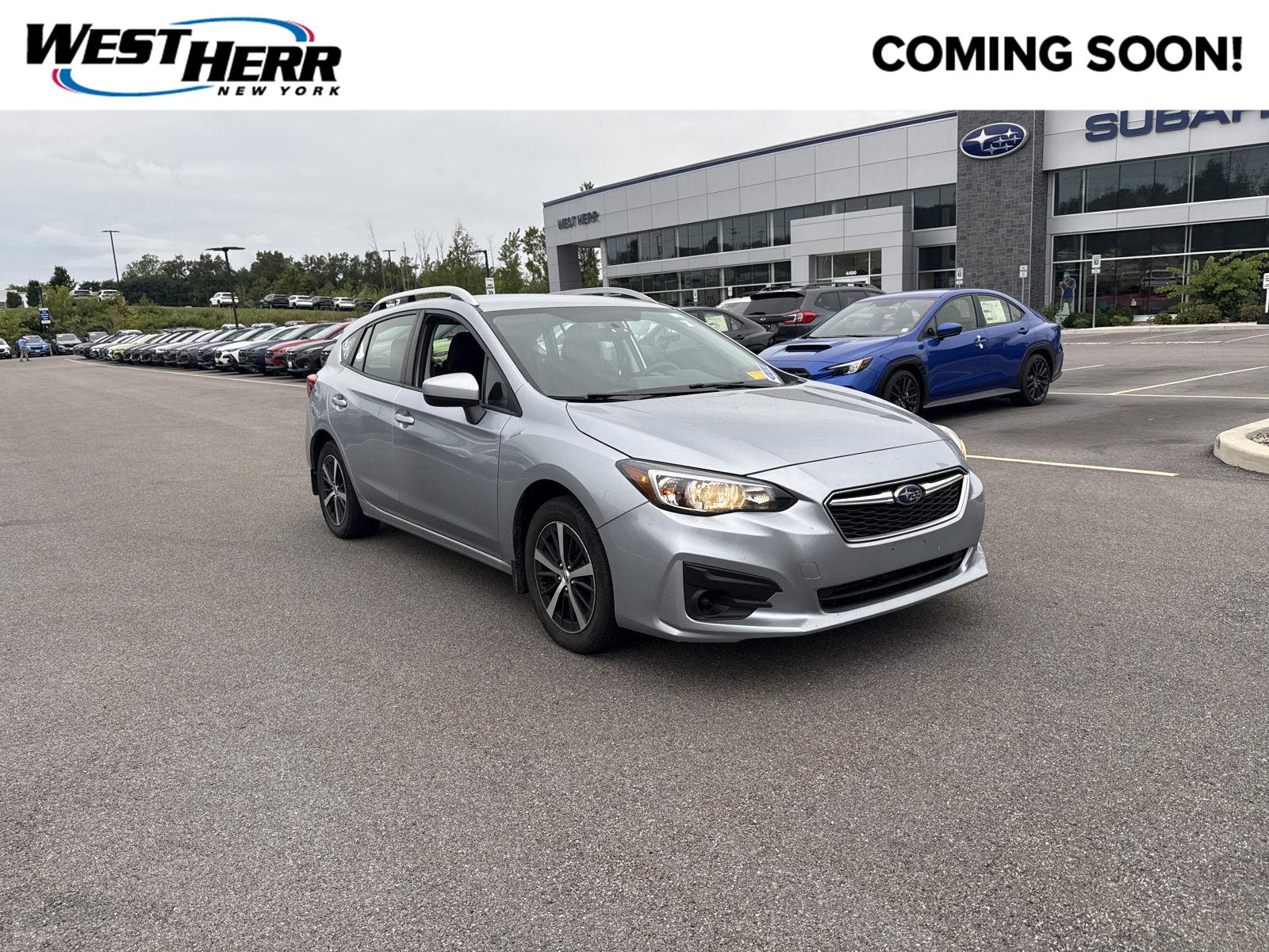 Ice Silver Metallic 2019 Subaru Impreza Hatchback All-Wheel Drive Continuously Variable Transmission