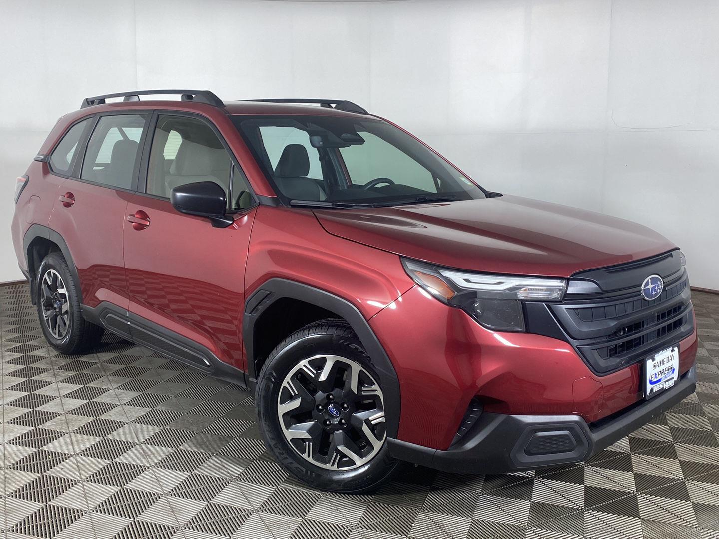 Crimson Red Pearl 2025 Subaru Forester SUV / Crossover All-Wheel Drive Continuously Variable Transmission