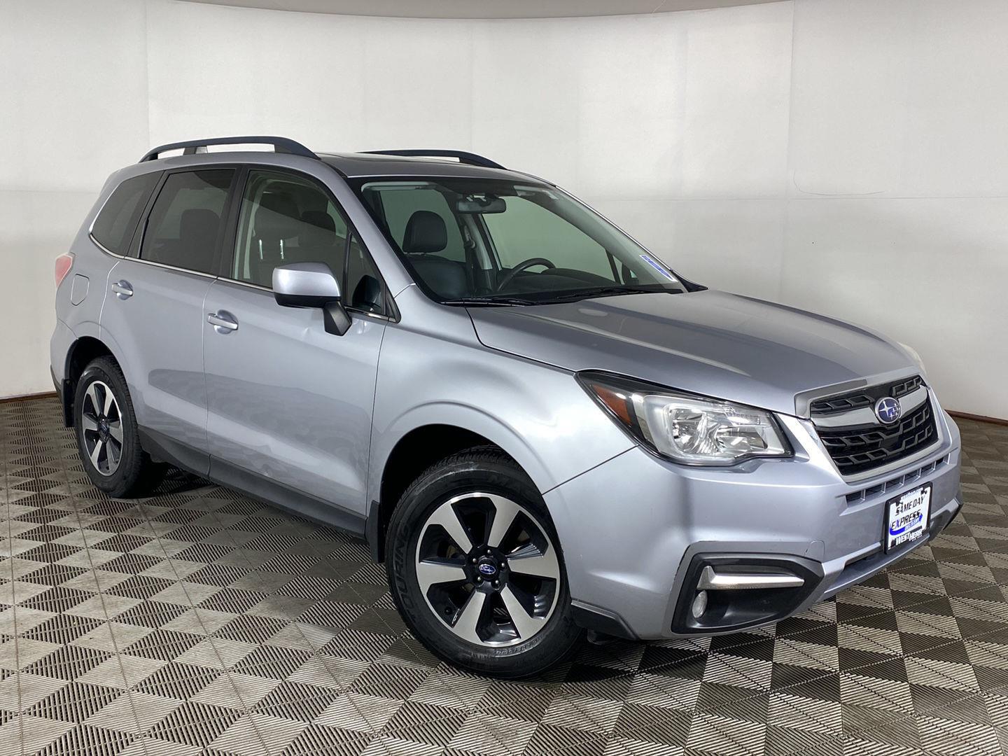 Ice Silver Metallic 2018 Subaru Forester SUV / Crossover All-Wheel Drive Continuously Variable Transmission