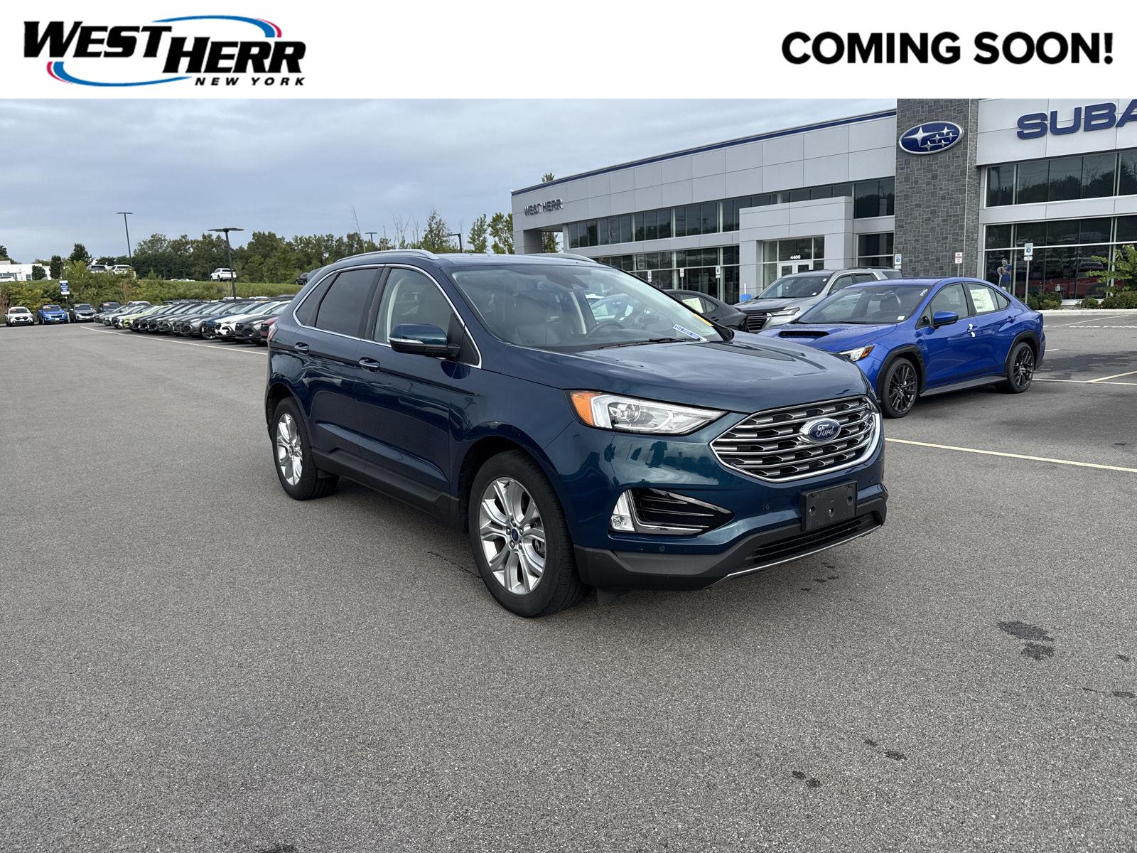 Dark Persian Green 2020 Ford Edge SUV / Crossover All-Wheel Drive 8-Speed Automatic