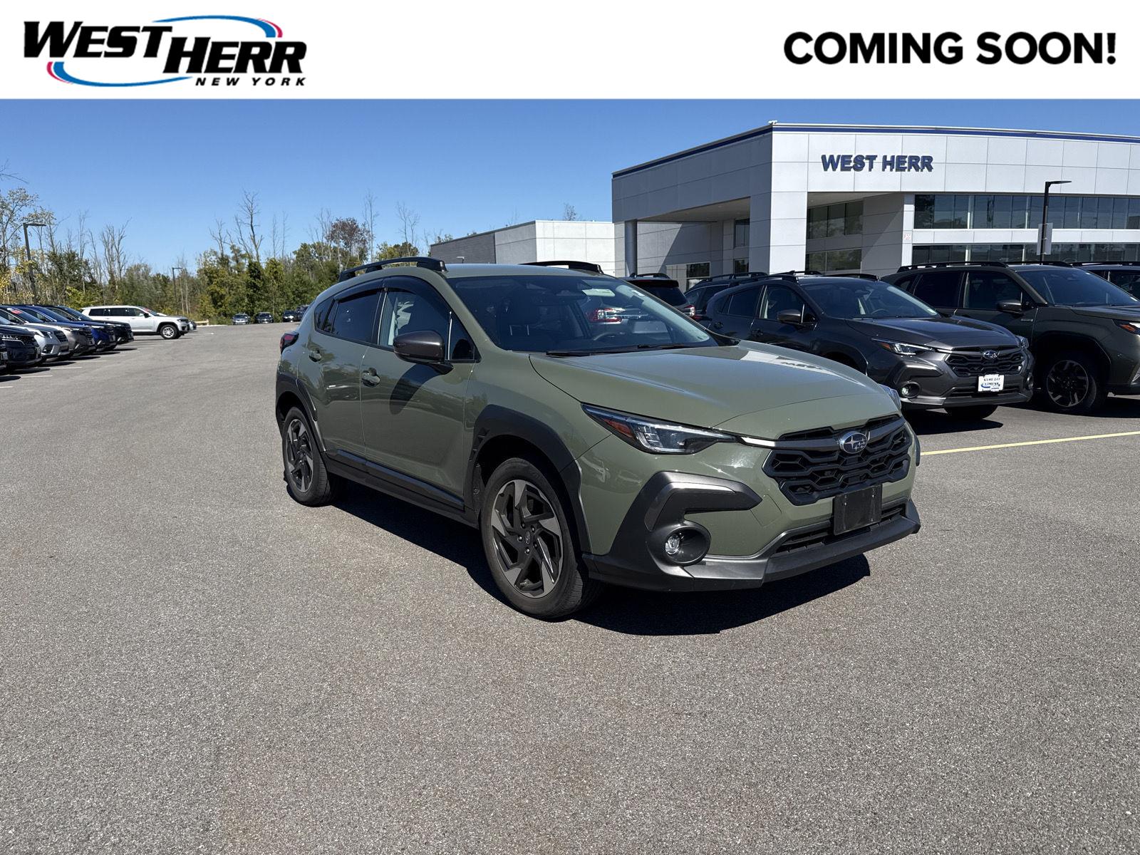 Alpine Green 2024 Subaru Crosstrek SUV / Crossover All-Wheel Drive Continuously Variable Transmission