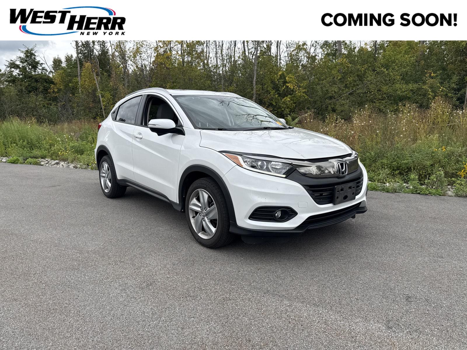 Platinum White Pearl 2019 Honda HR-V SUV / Crossover All-Wheel Drive Continuously Variable Transmission