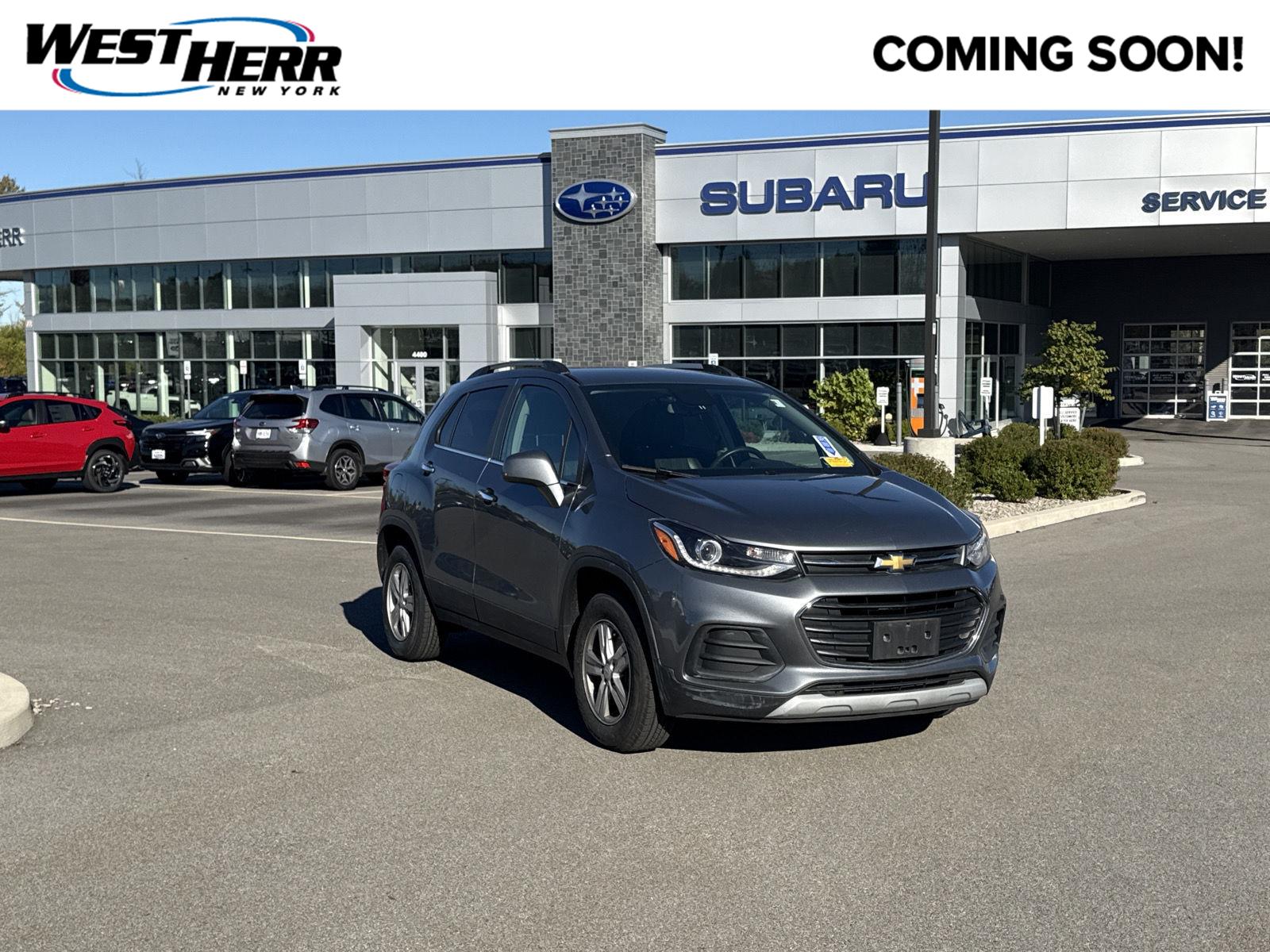 Gray (Satin Steel Metallic) 2019 Chevrolet Trax SUV / Crossover All-Wheel Drive 6-Speed Automatic