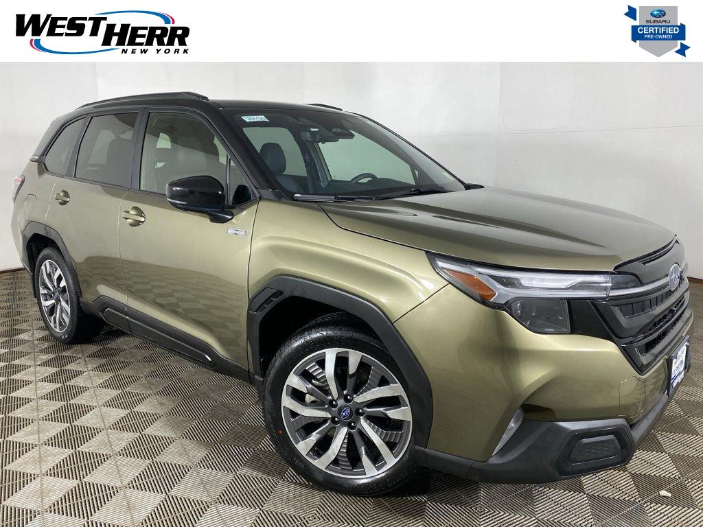 Crystal Black Silica 2025 Subaru Forester Hybrid SUV / Crossover All-Wheel Drive Continuously Variable Transmission