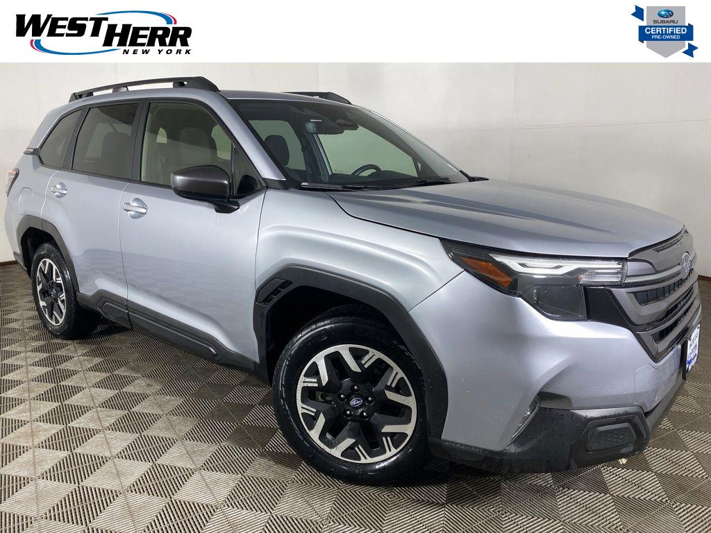 Ice Silver Metallic 2025 Subaru Forester Premium Crossover AWD SUV / Crossover All-Wheel Drive Continuously Variable Transmission