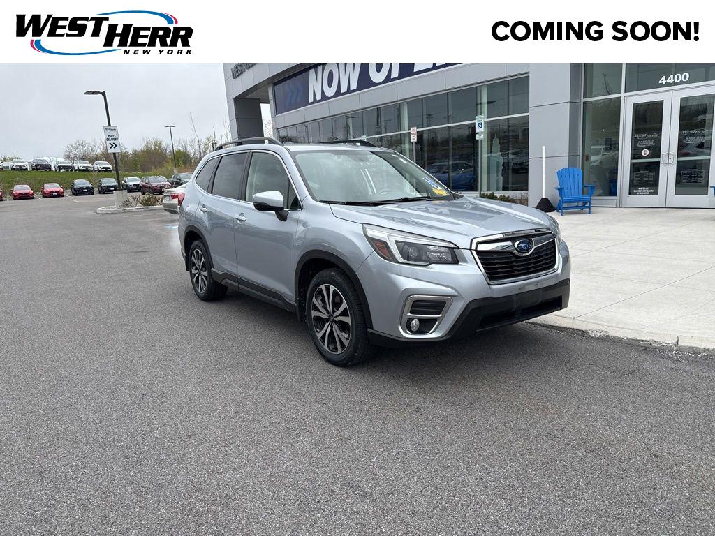 Ice Silver Metallic 2021 Subaru Forester Limited Crossover AWD SUV / Crossover All-Wheel Drive Continuously Variable Transmission