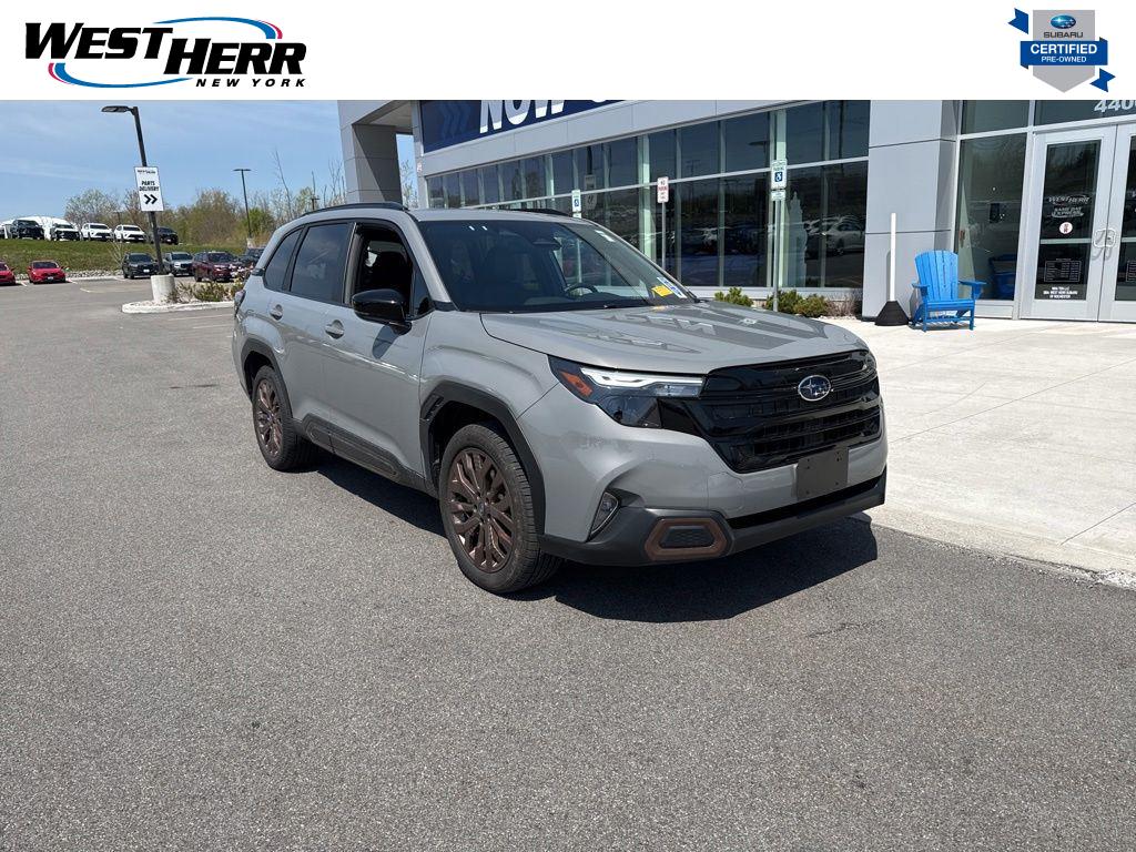 Pearl 2026 Subaru Forester Sport Crossover AWD SUV / Crossover All-Wheel Drive Continuously Variable Transmission
