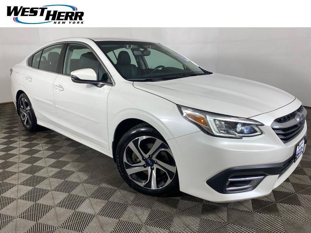 Crystal White Pearl 2020 Subaru Legacy 2.5i Limited AWD Sedan All-Wheel Drive Continuously Variable Transmission