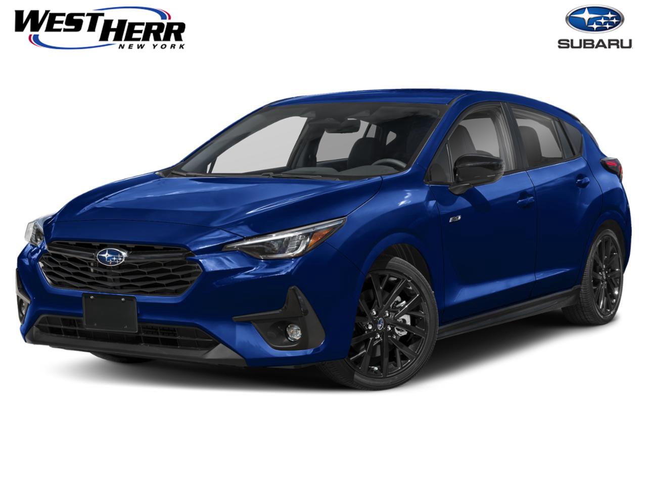 Sapphire Blue Pearl 2026 Subaru Impreza Wagon All-Wheel Drive Continuously Variable Transmission