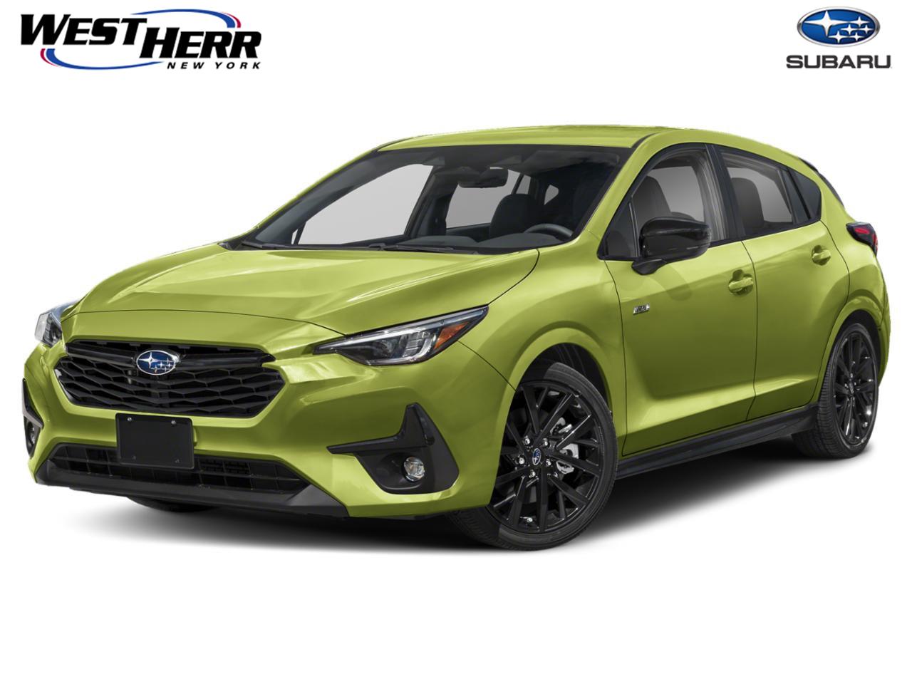 Citron Yellow Pearl 2026 Subaru Impreza Wagon All-Wheel Drive Continuously Variable Transmission