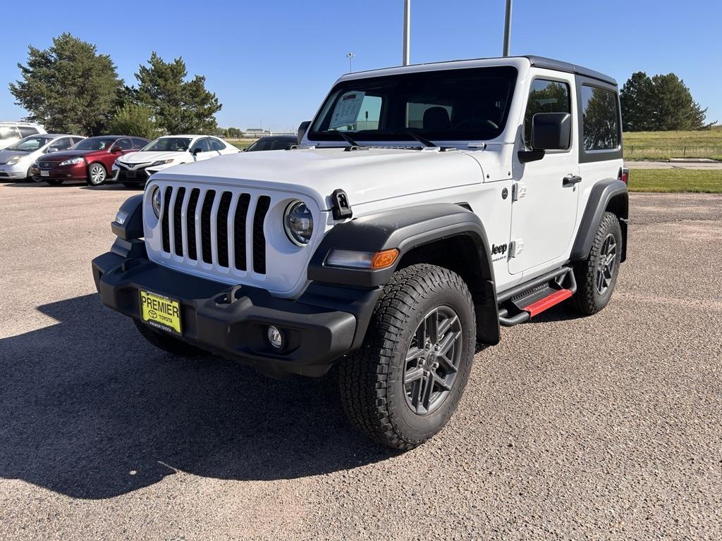 Used 2024 Jeep Wrangler 2-Door Sport S with VIN 1C4PJXAN0RW114315 for sale in North Platte, NE