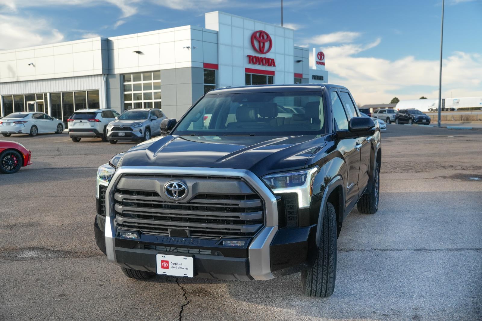 Certified 2023 Toyota Tundra Limited with VIN 5TFJA5DB1PX109353 for sale in North Platte, NE