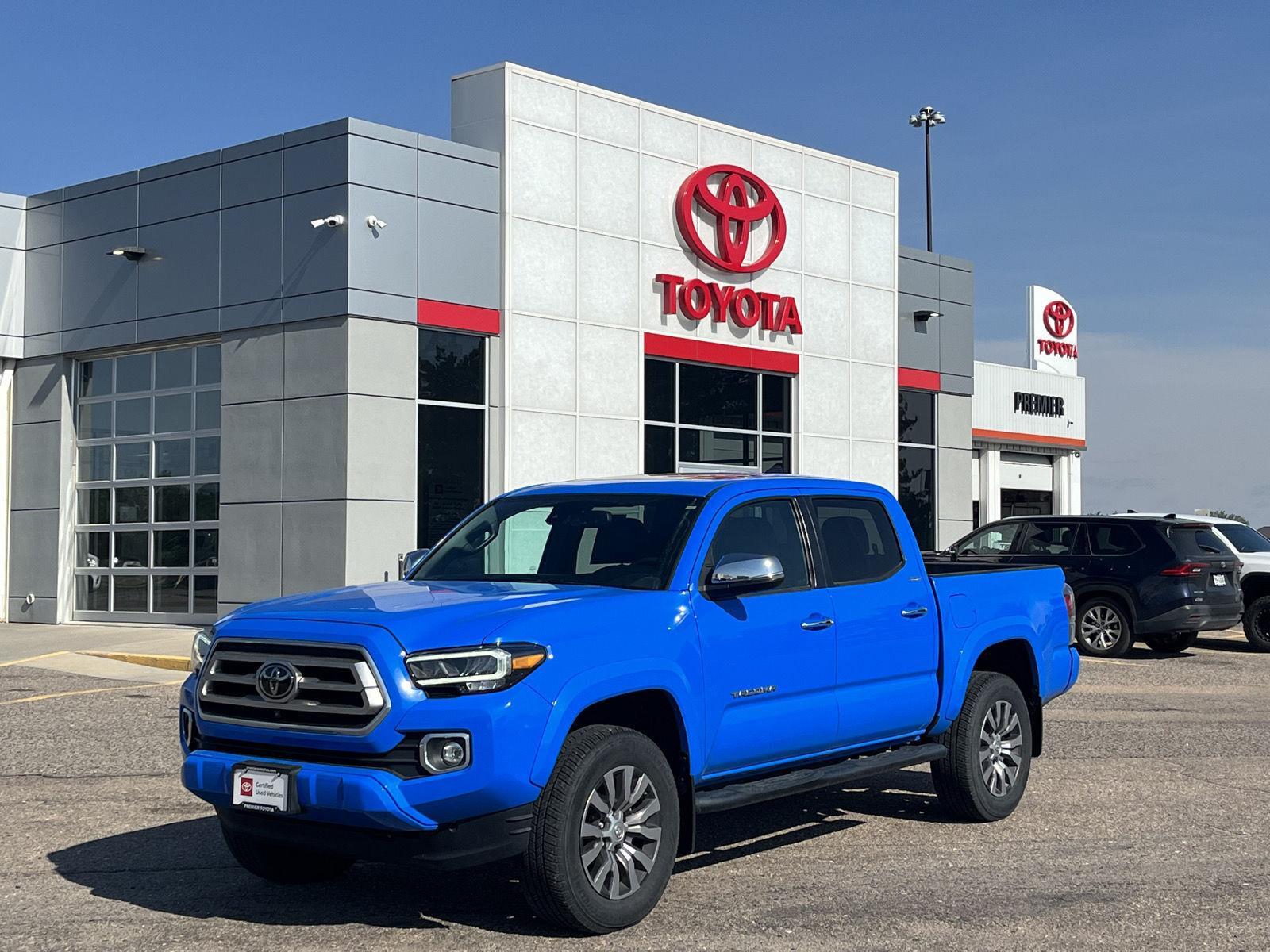 Used 2021 Toyota Tacoma Limited with VIN 3TMGZ5AN2MM393045 for sale in North Platte, NE
