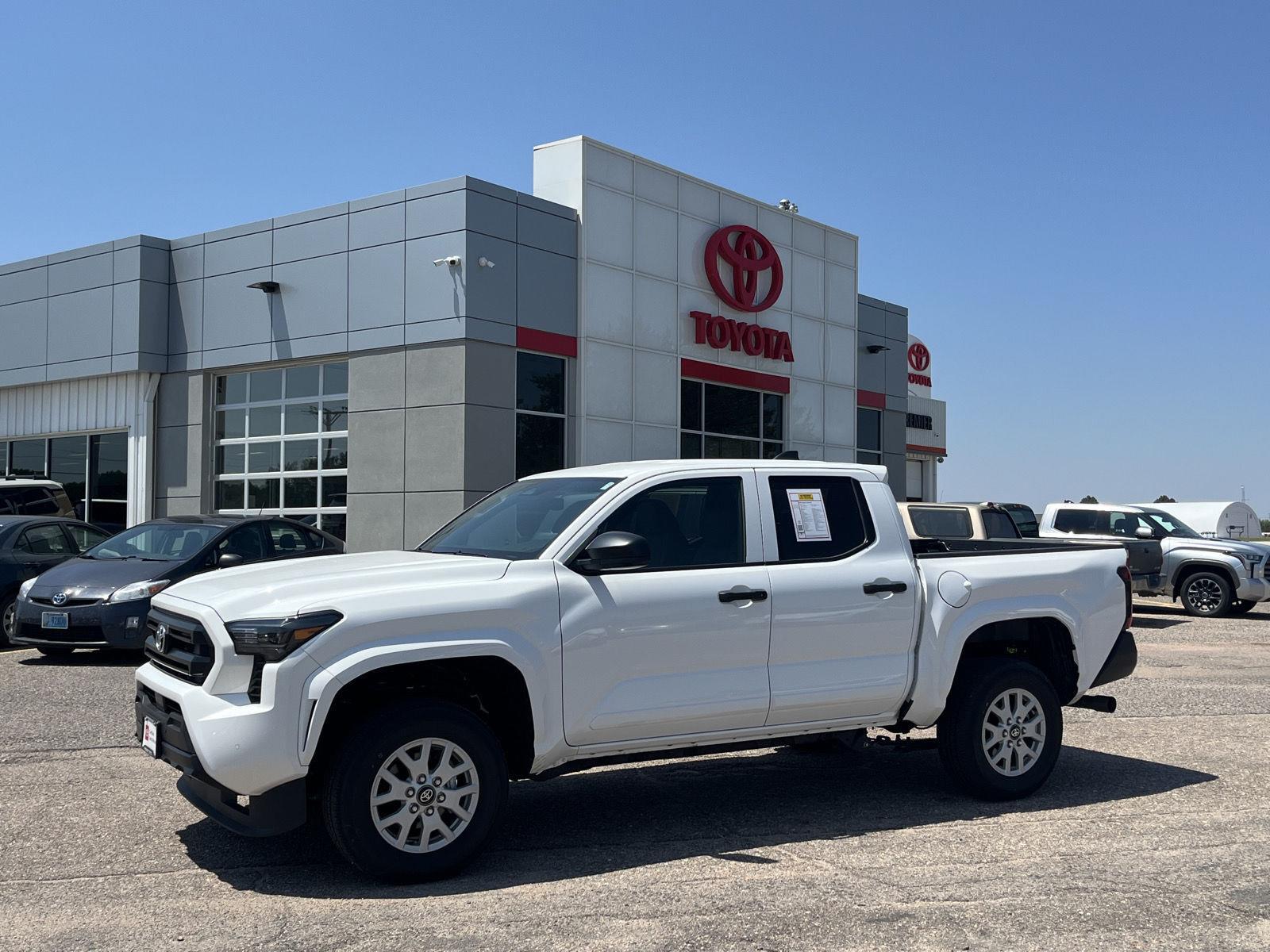 Certified 2024 Toyota Tacoma SR with VIN 3TYKD5HN3RT001040 for sale in North Platte, NE