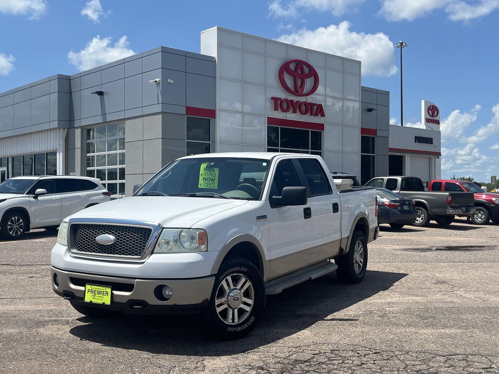 Used 2007 Ford F-150 Lariat with VIN 1FTPW14V87KD22831 for sale in North Platte, NE