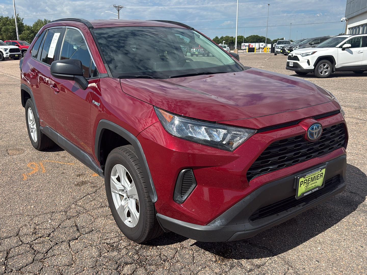 Used 2021 Toyota RAV4 LE with VIN 4T3LWRFV4MU019400 for sale in North Platte, NE