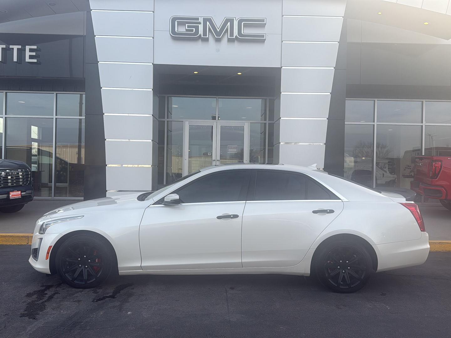 White Diamond Tricoat 2014 Cadillac CTS 2.0T Luxury AWD Sedan All-Wheel Drive 6-Speed Automatic