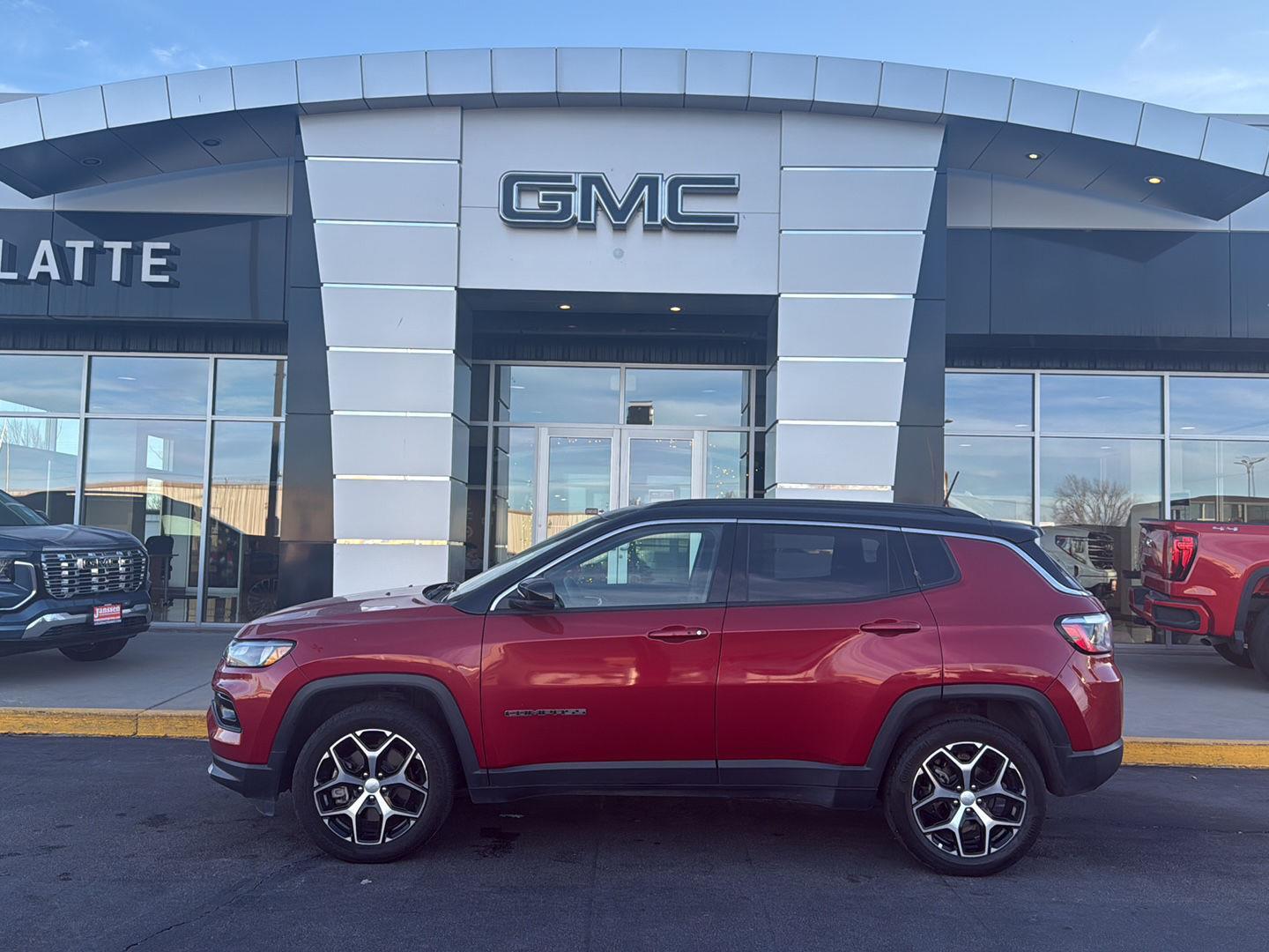 Red Hot Pearlcoat 2024 Jeep Compass Limited 4WD SUV / Crossover Four-Wheel Drive 8-Speed Automatic